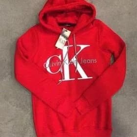 Hoddie calvin klein jeans red