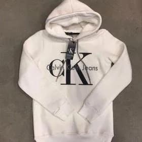 Hoddie calvin klein jeans white