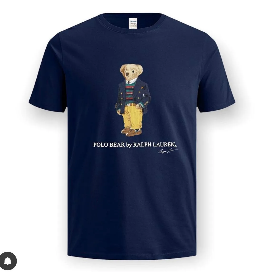 Camiseta polo bear blue btn
