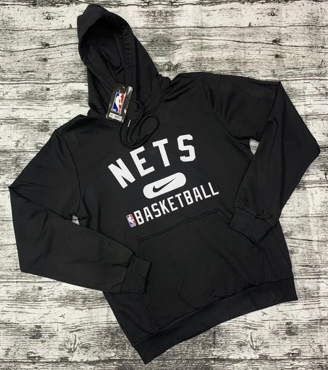 Hoddie nets black nba