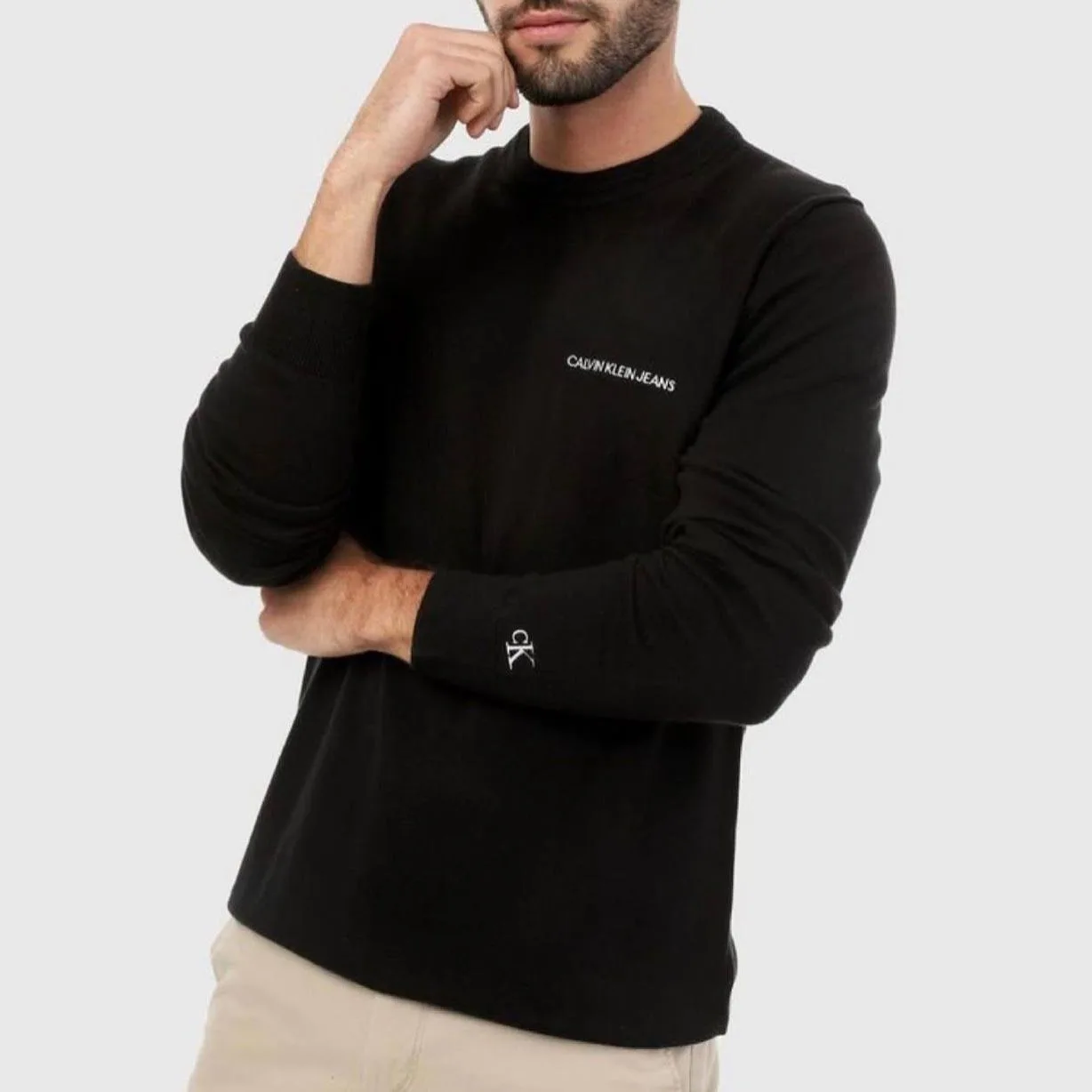 Buzo ck negro 3736