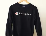 Buzo champions negro basic