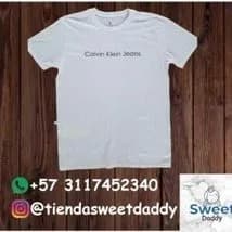 Camiseta calvin klein basic white