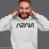 Hoddie nasa gray