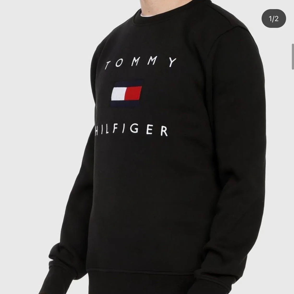 Buzo tommy hilfiger negro 273