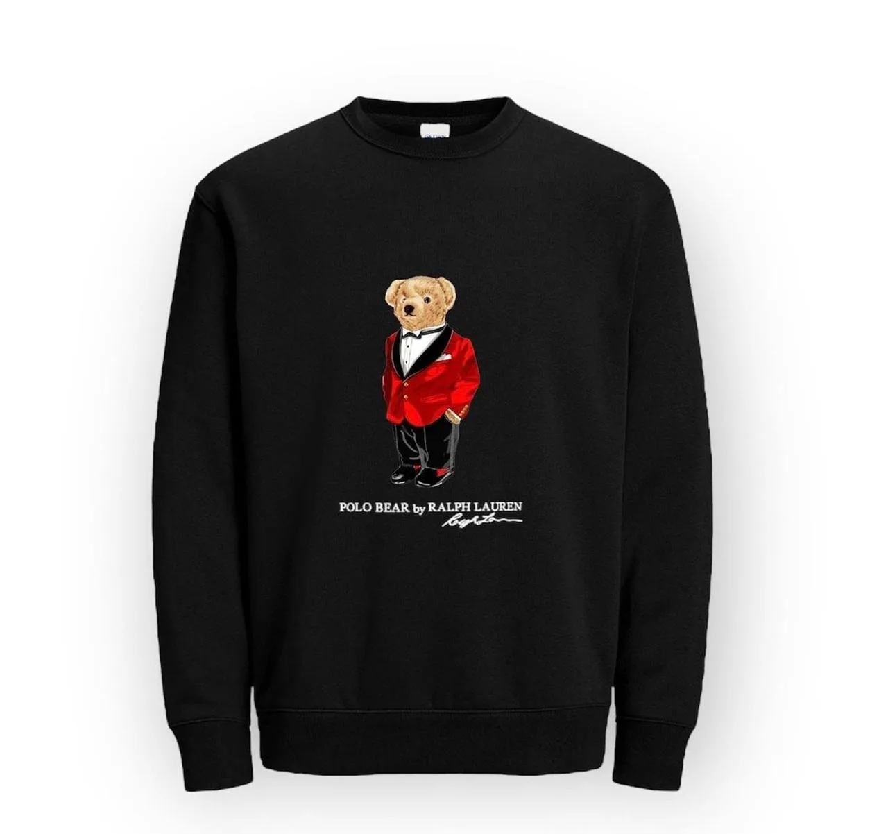 Buzo polo bear black smk