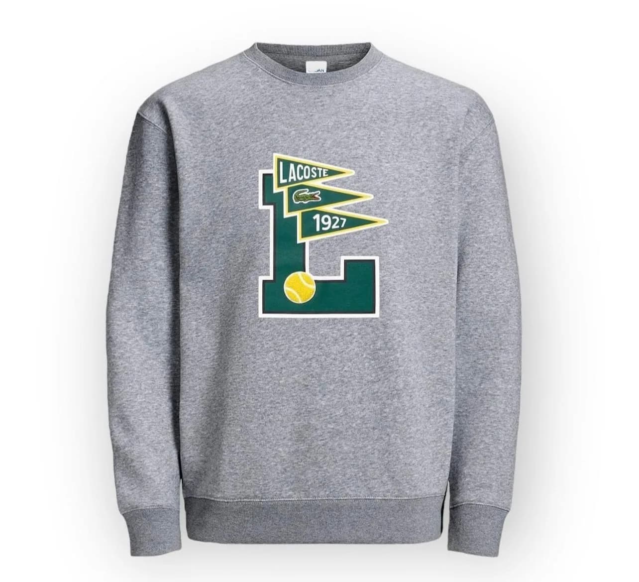 Buzo cr lacoste gray dt