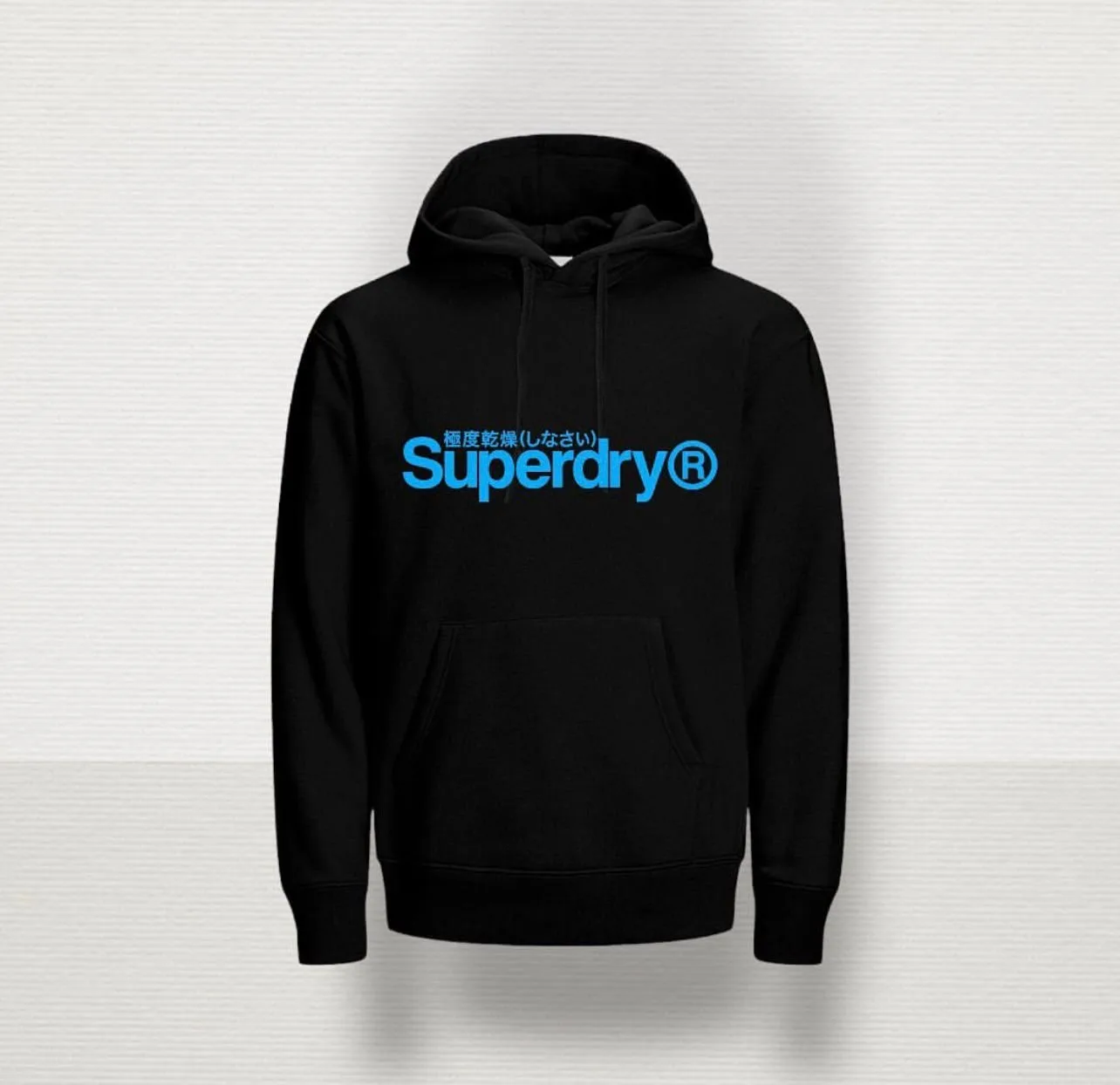 Hoddie super dry black bl