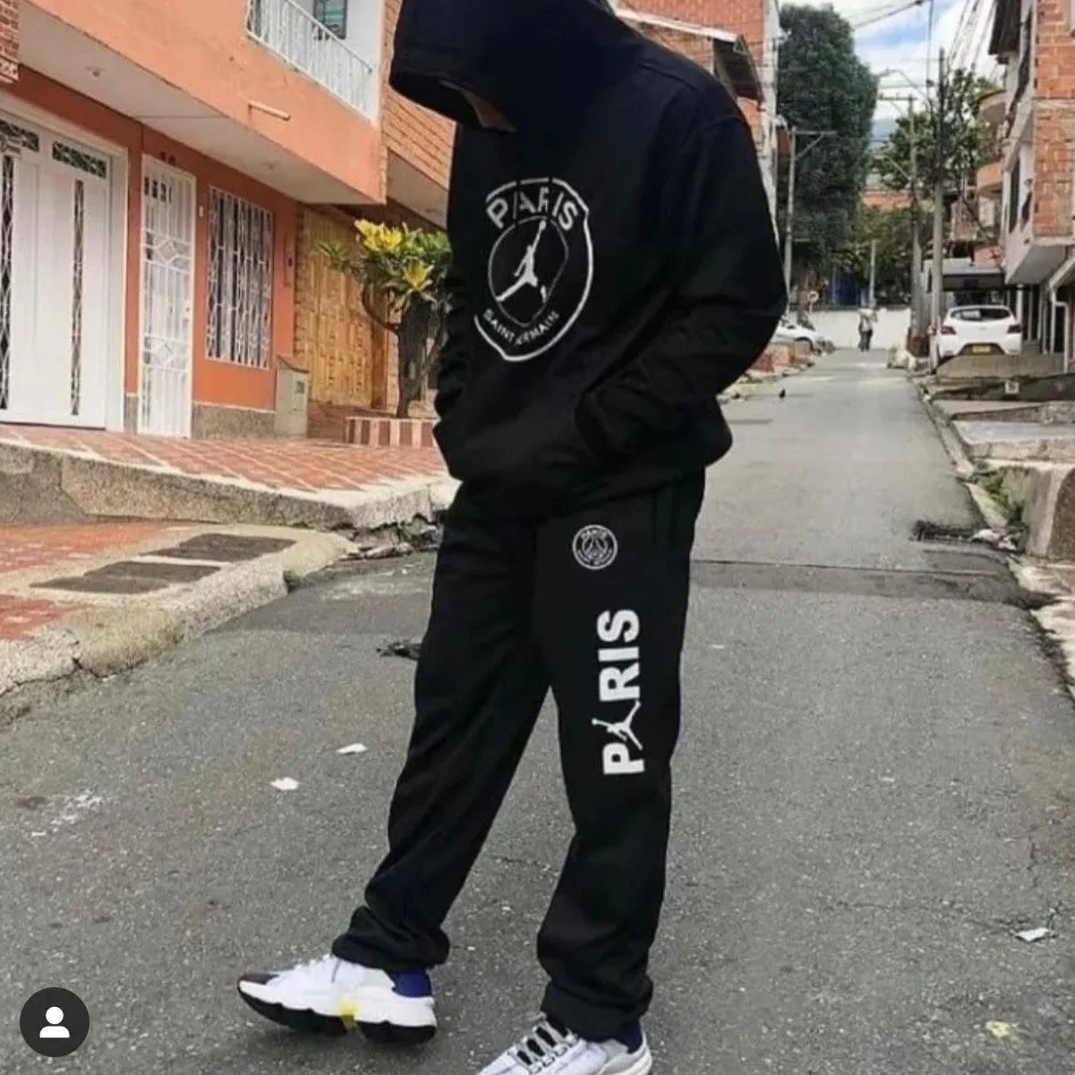 Conjunto jordan paris black