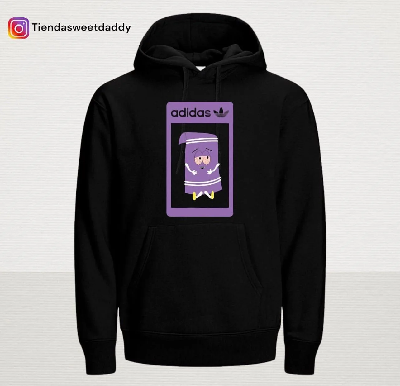 Hoddie adidas toallin black