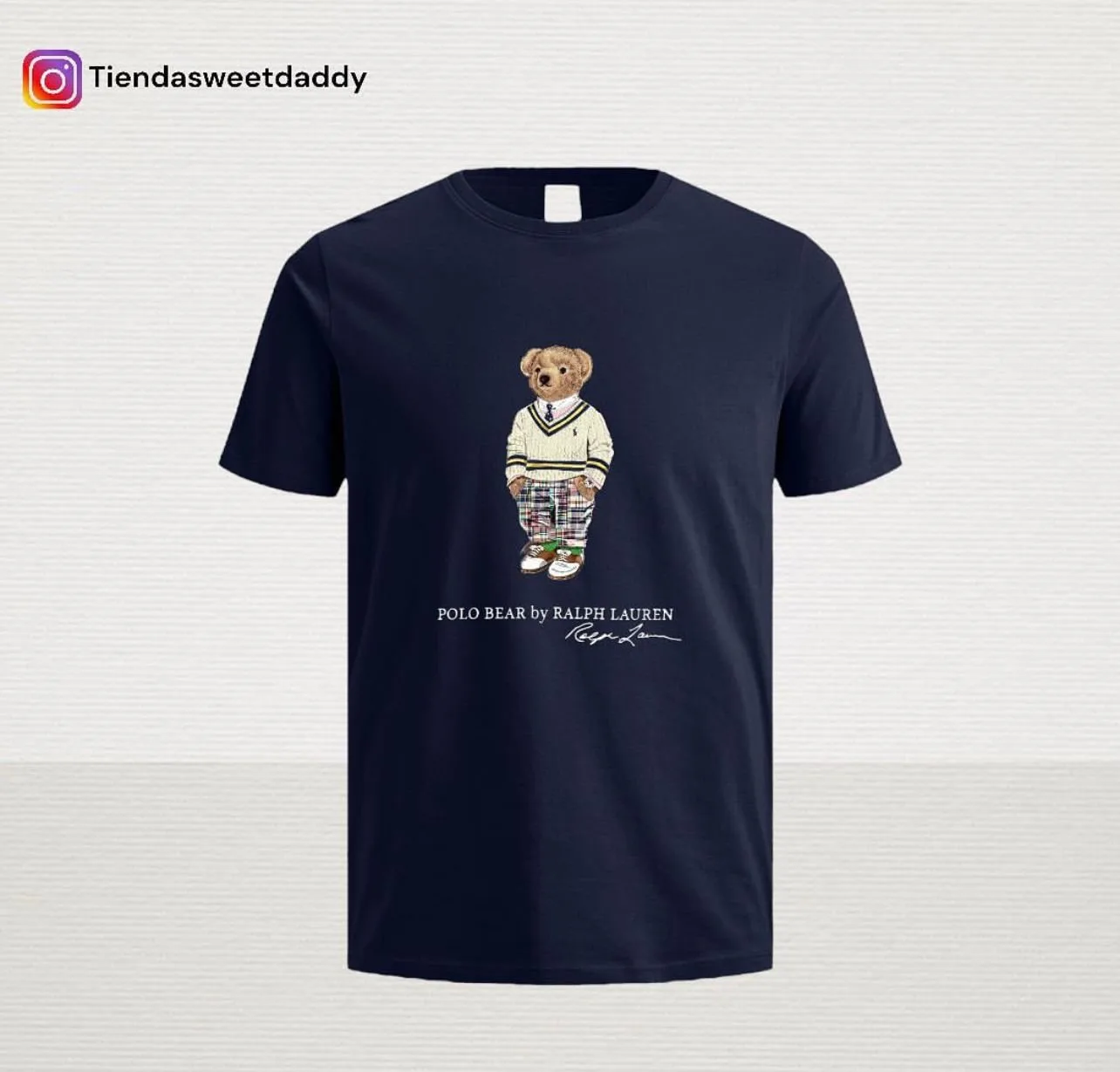 Camiseta polo bear blue bz