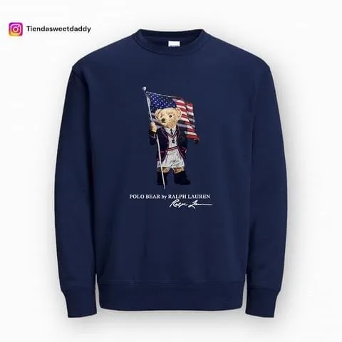 Buzo polo bear bdr usa blue
