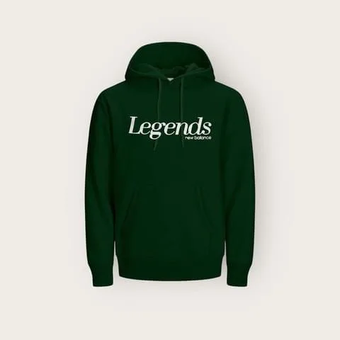 Hoodie new balance green legend