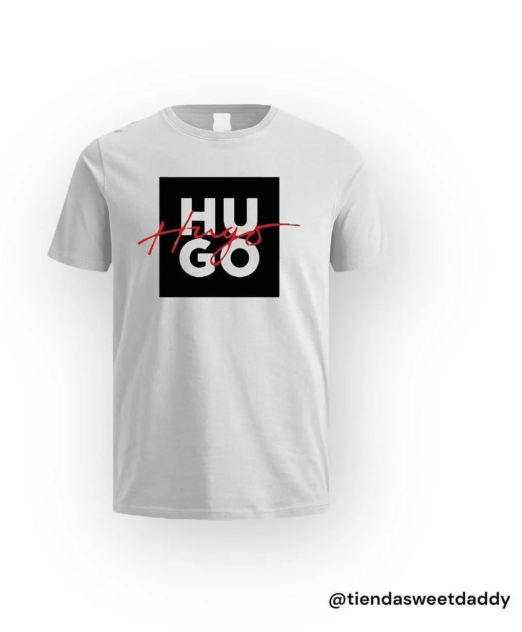 Camiseta hugo boss white cd