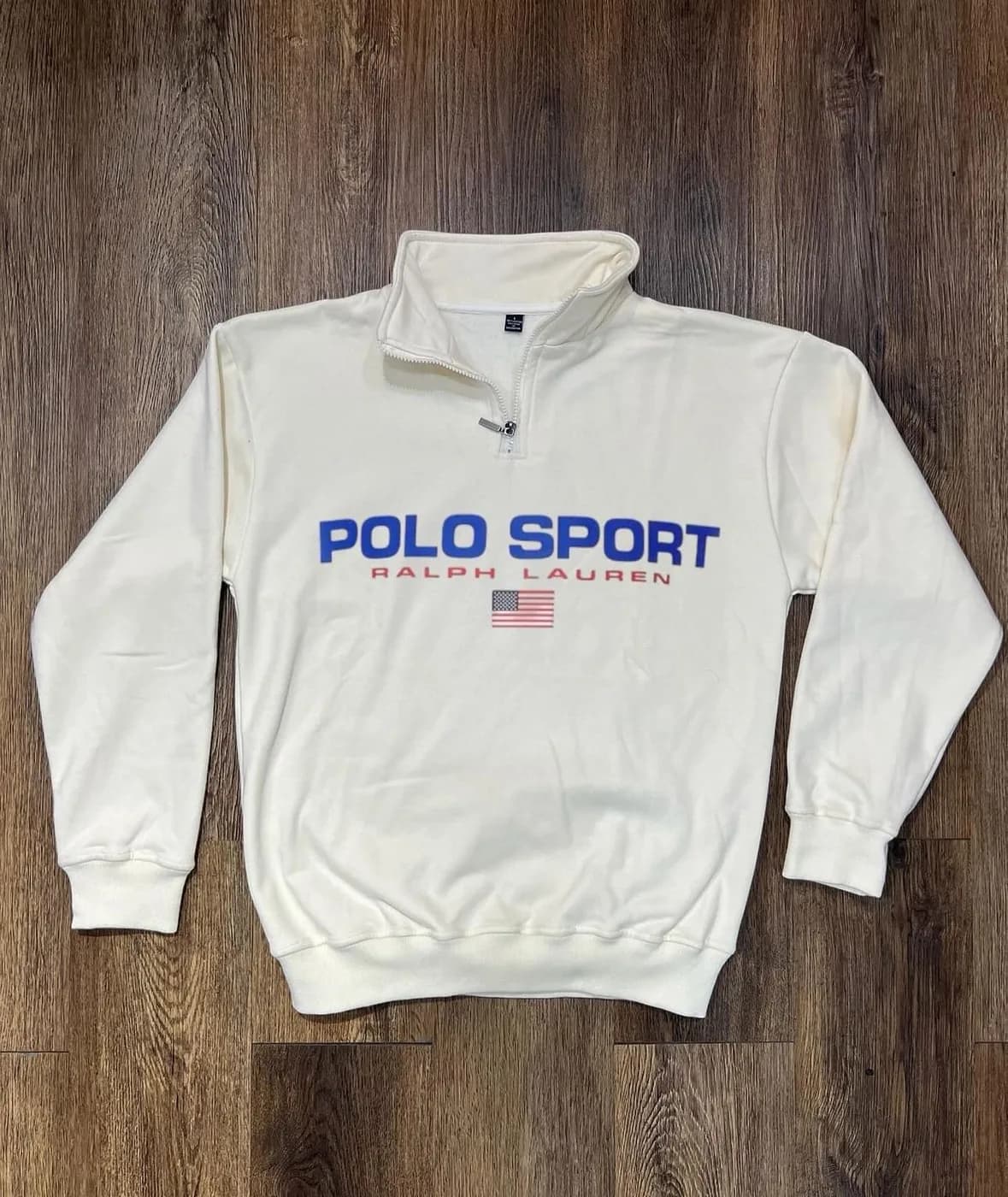 Buzo cadete polo sport white