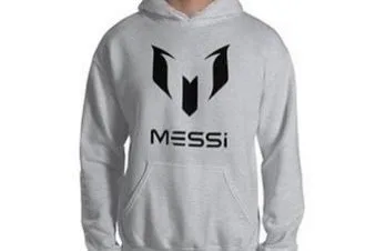 Hoddie messi gray