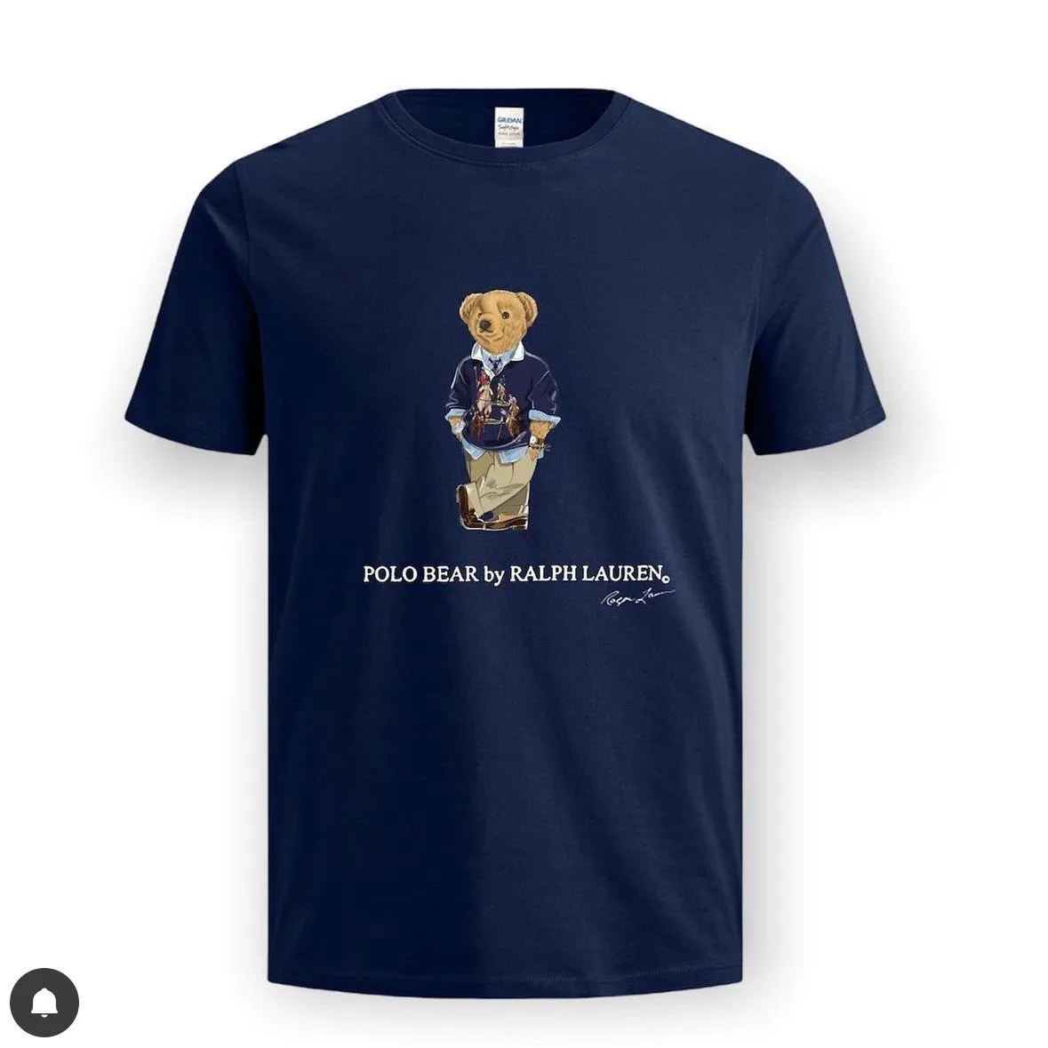 Camiseta polo bear blue cbl