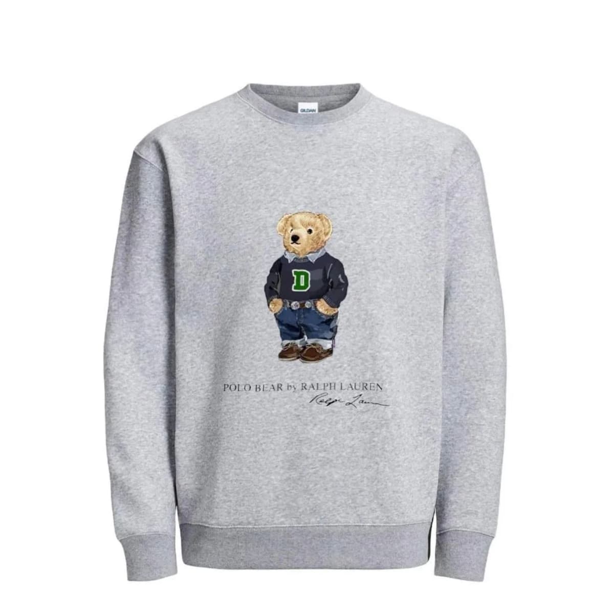 Buzo polo bear gris D
