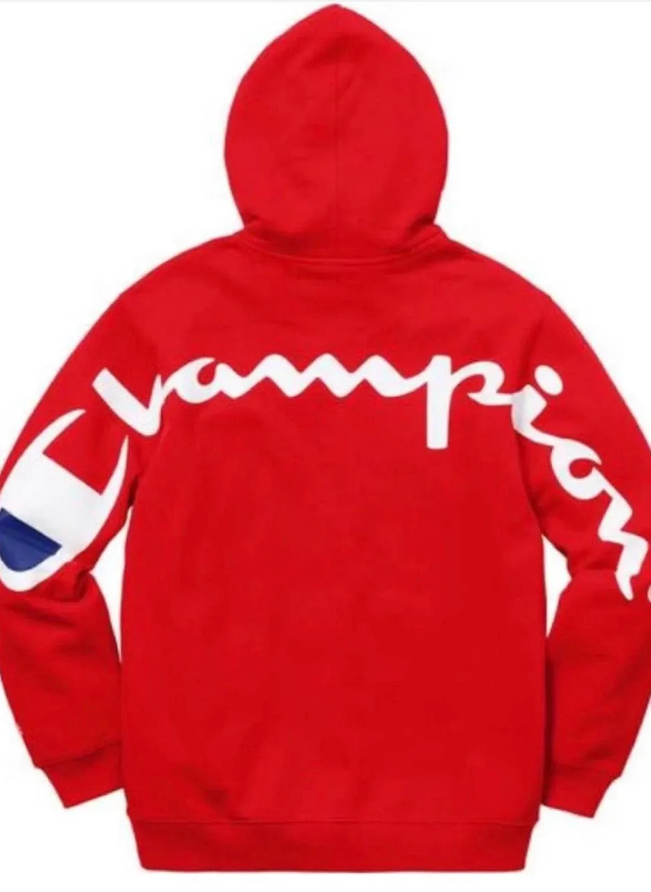 Hoddie champions grd red