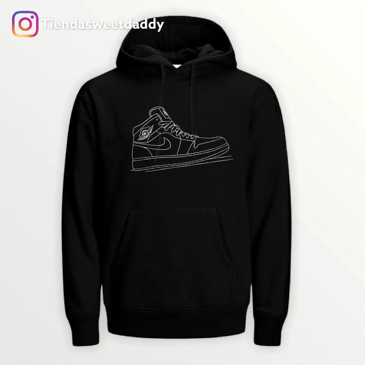 Hoddie nike af1 black