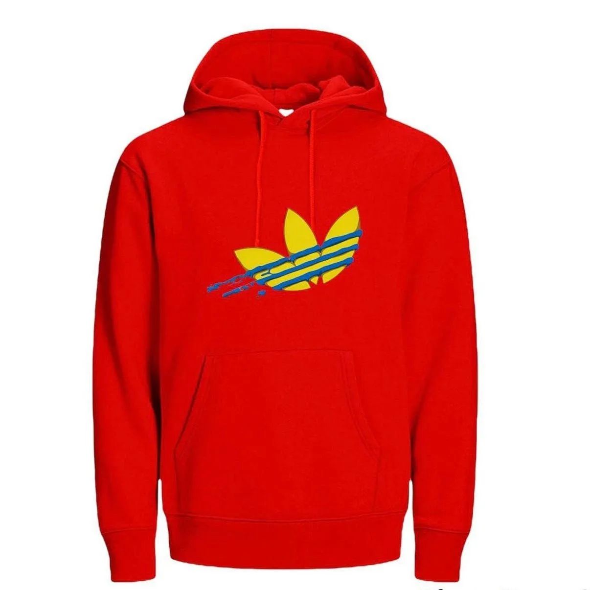 Hoddie adidas red drr