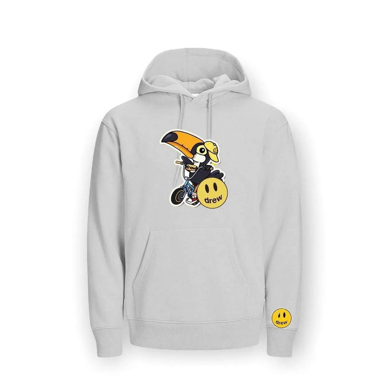 Hoddie drew white tk