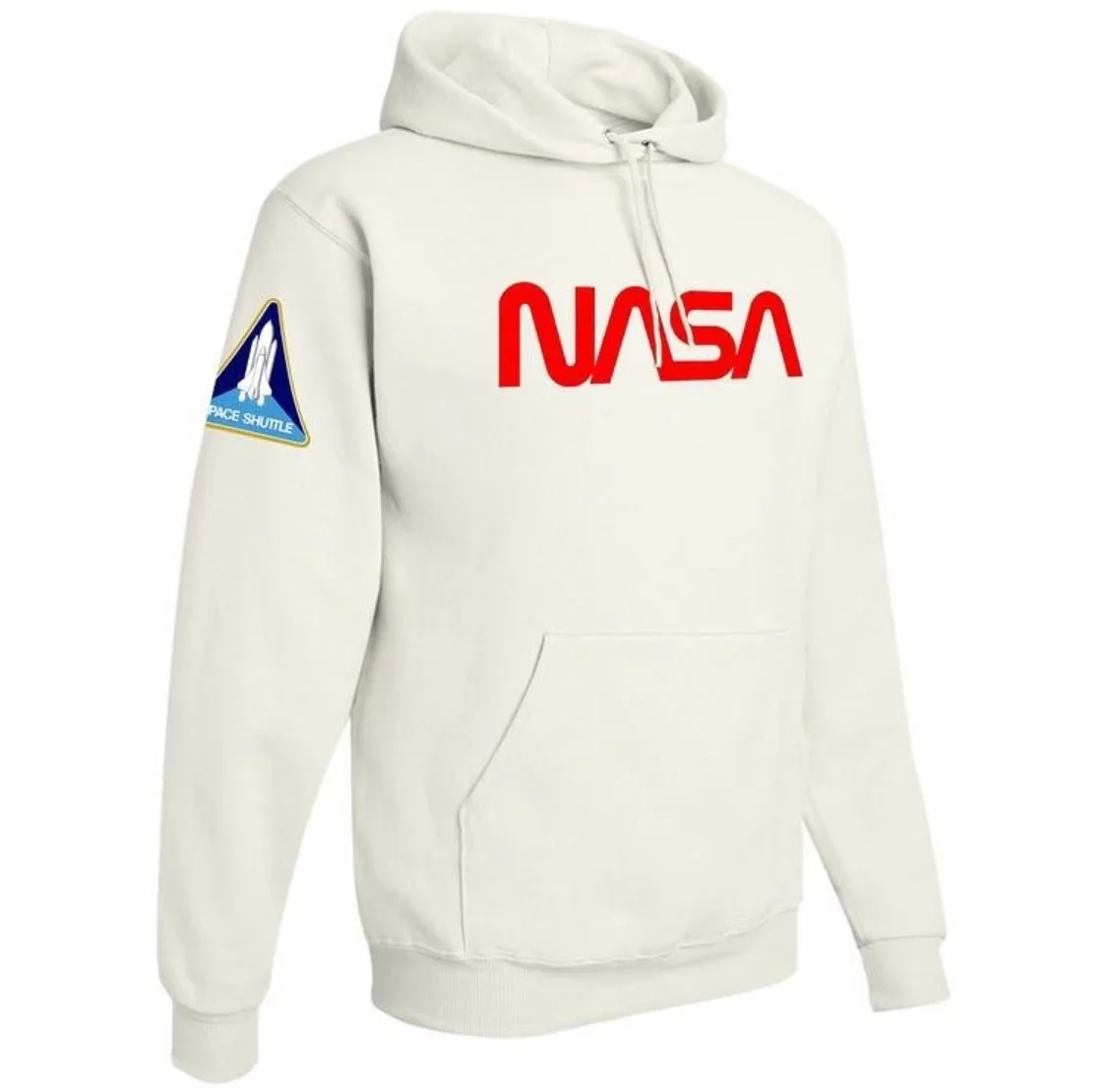 Hoddie white nasa