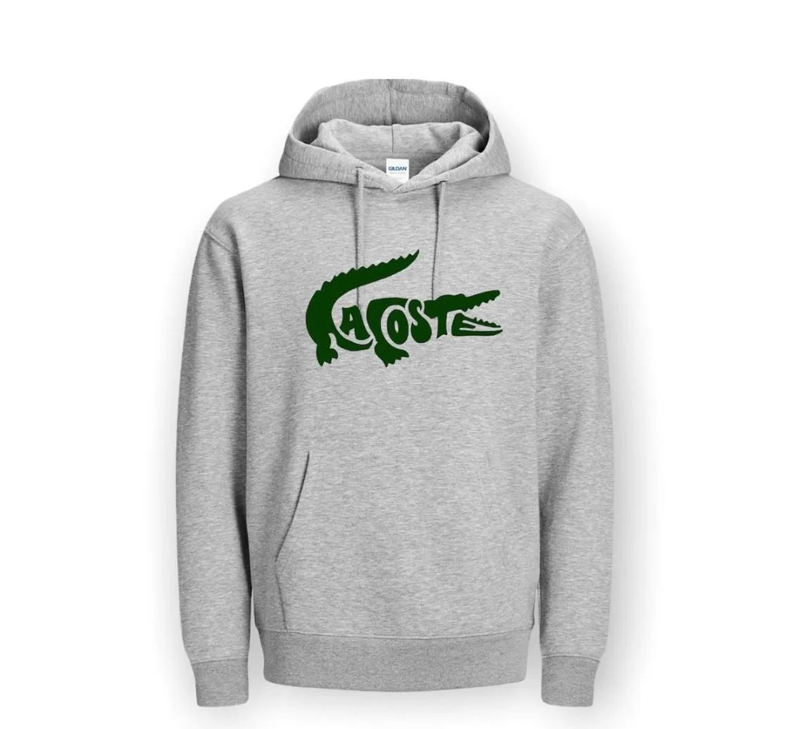 Hoddie lacoste gray cv