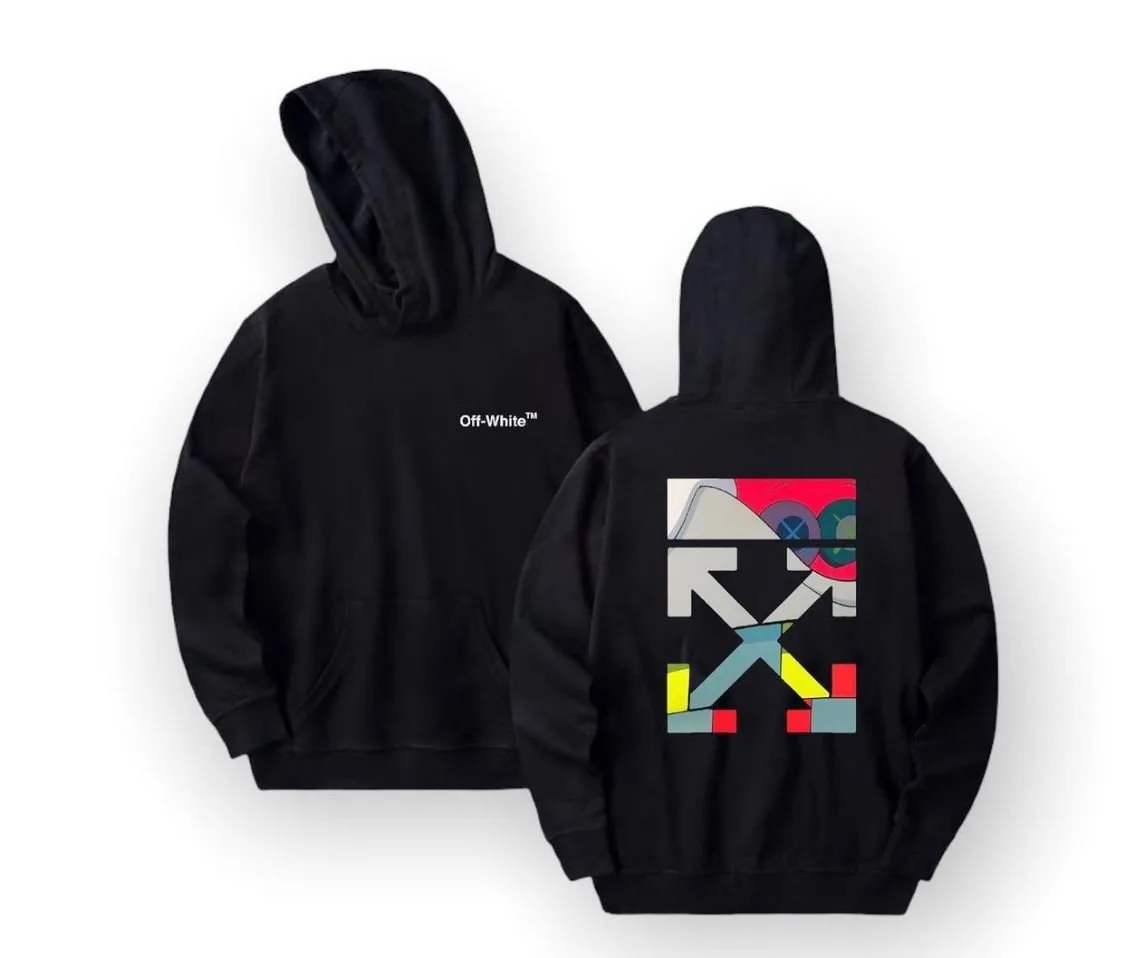 Hoddie off white black rd
