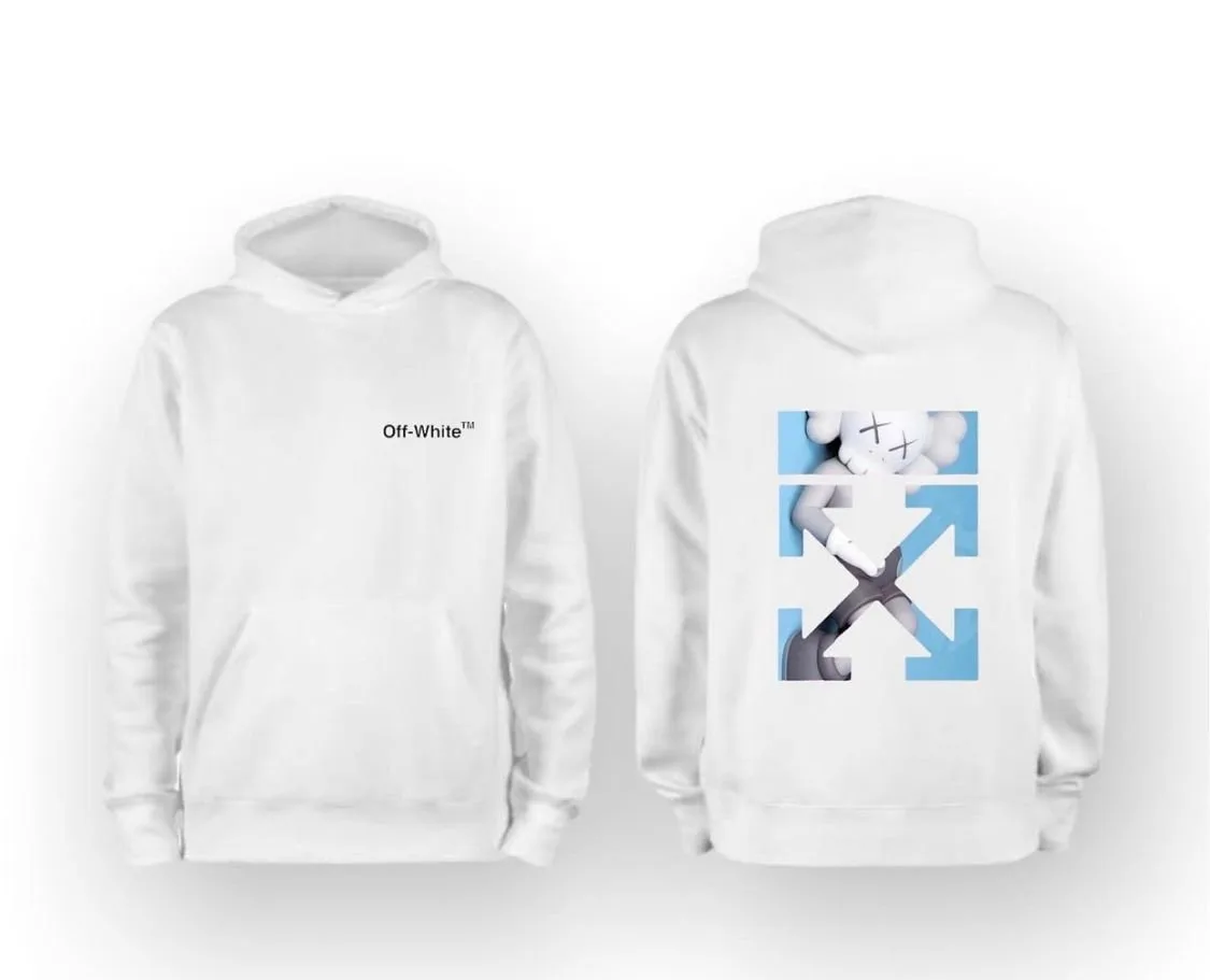 Hoddie off white bl