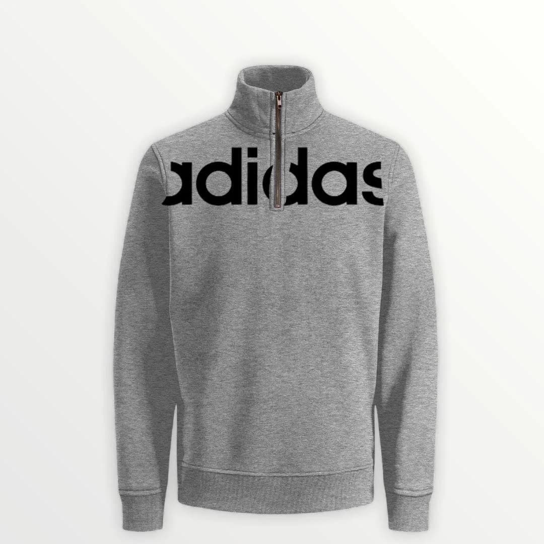 Buzo cadete adidas gris