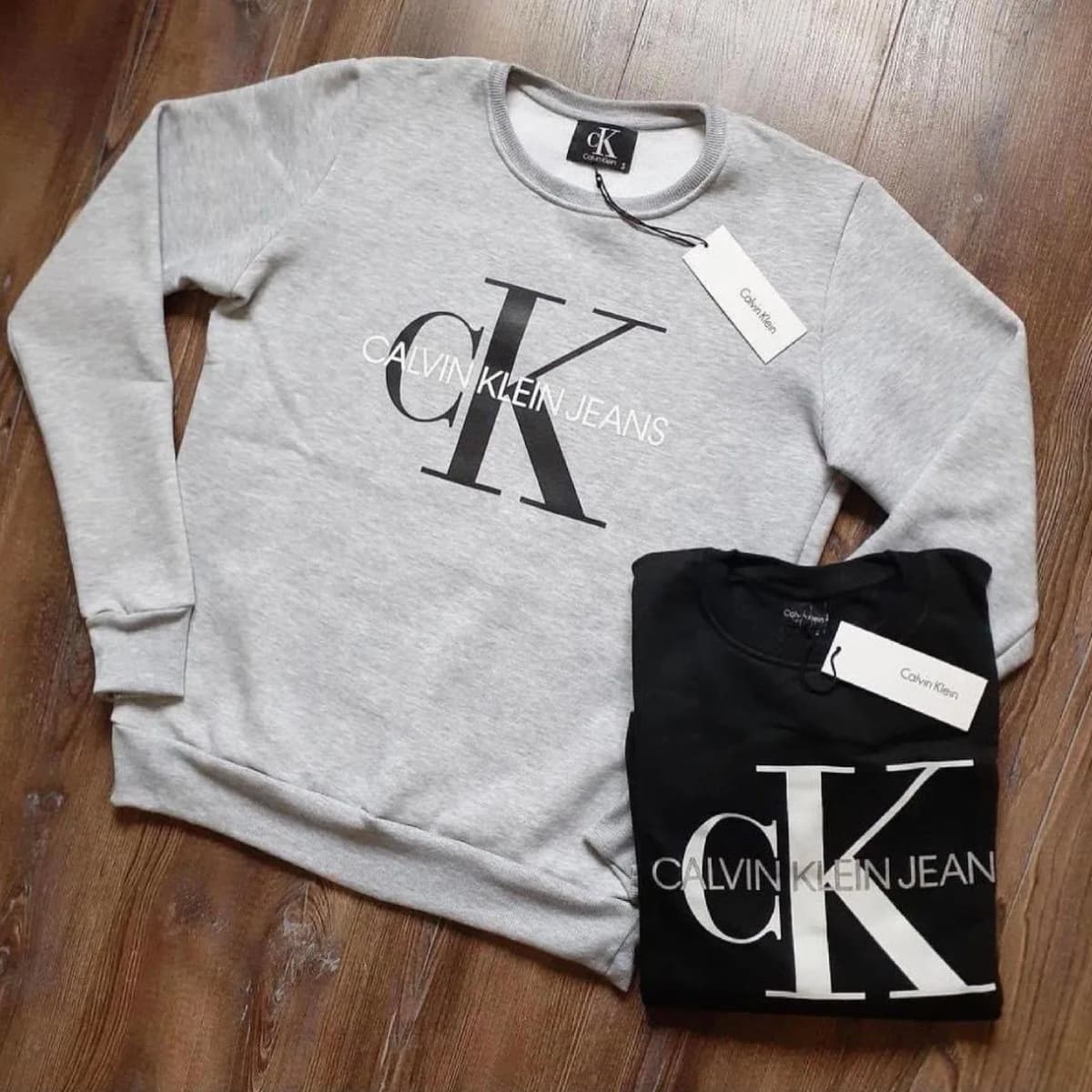 Buzo ck basic gris 3031