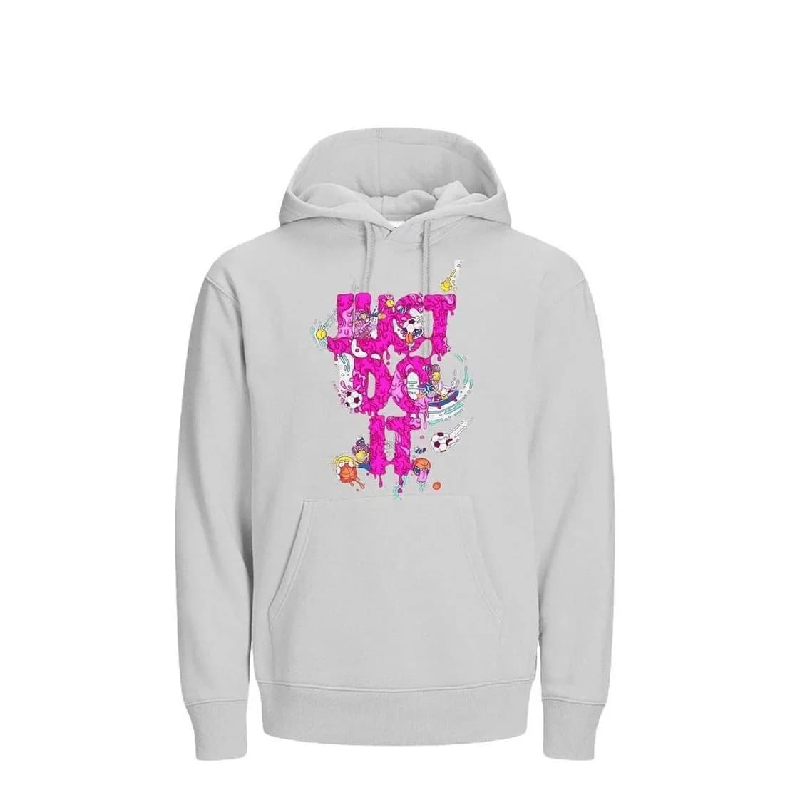 Hoddie nike just do it white rs