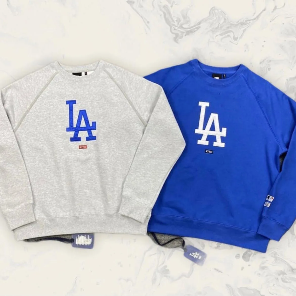 Buzo dodgers gris ceniza