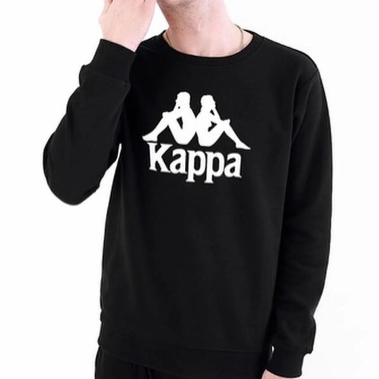 Buzo kappa negro cr basic