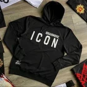 Hoddie icon ibra black