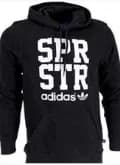 Hoddie adidas str spr black