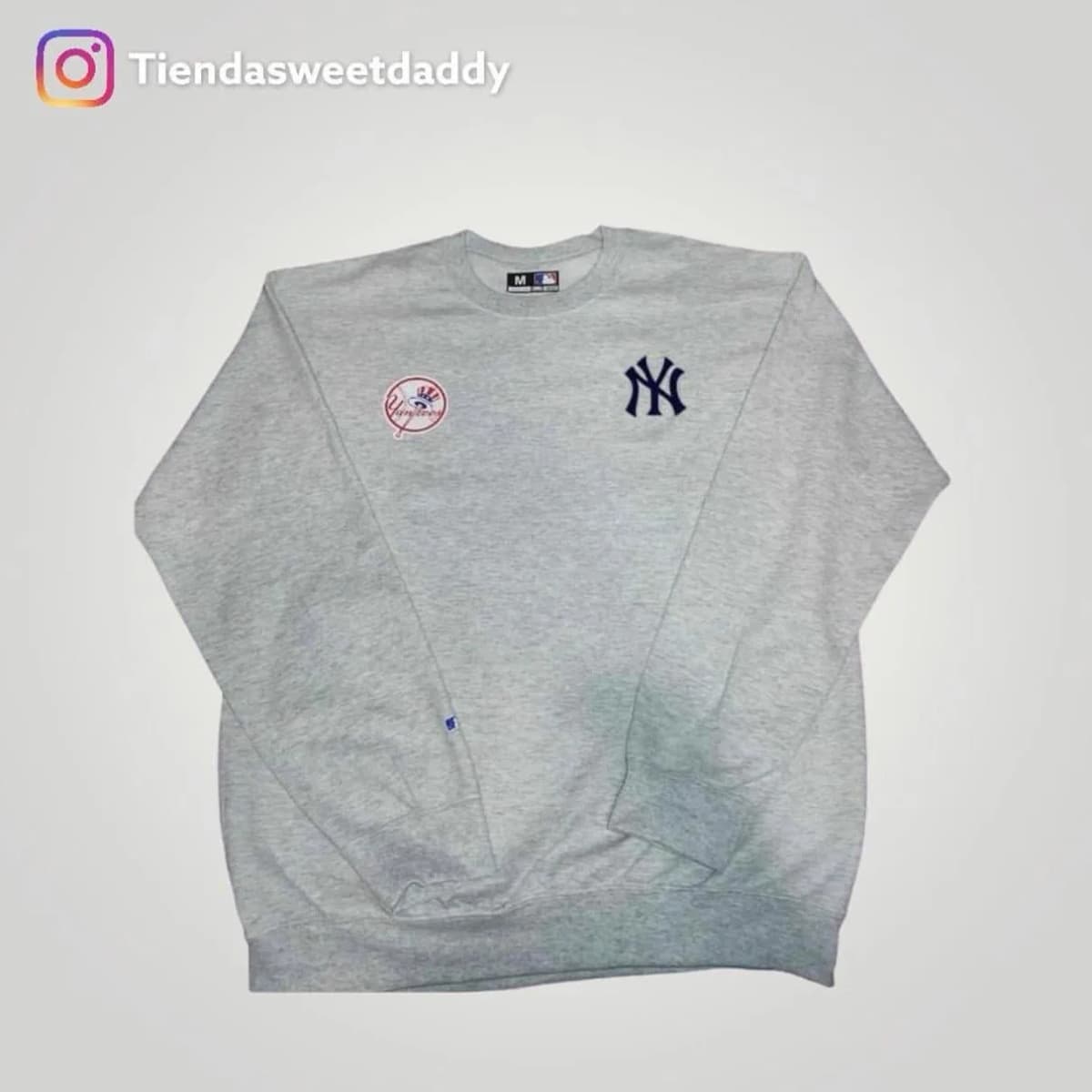 Buzo yankees gris cr
