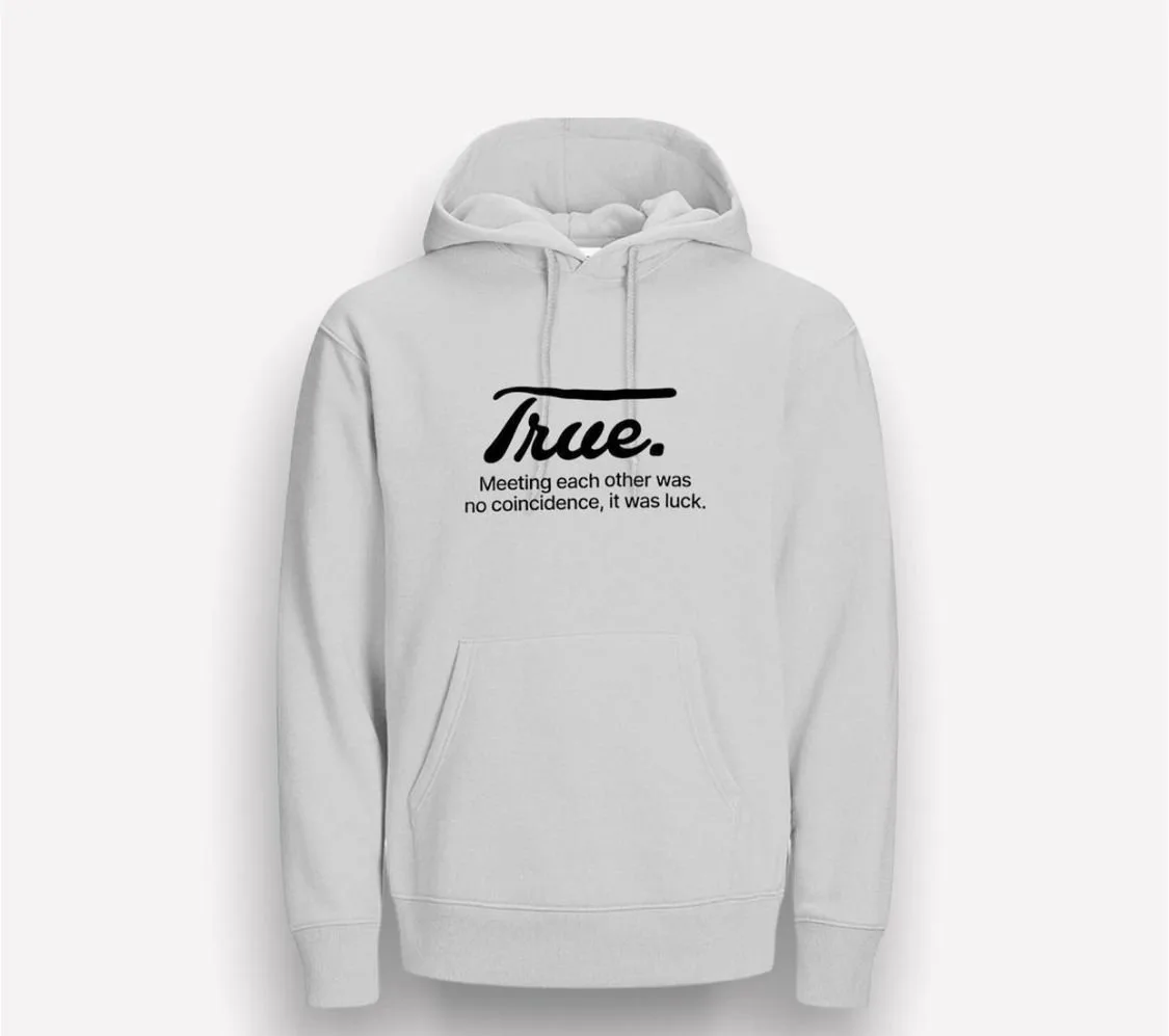Hoddie true white meet