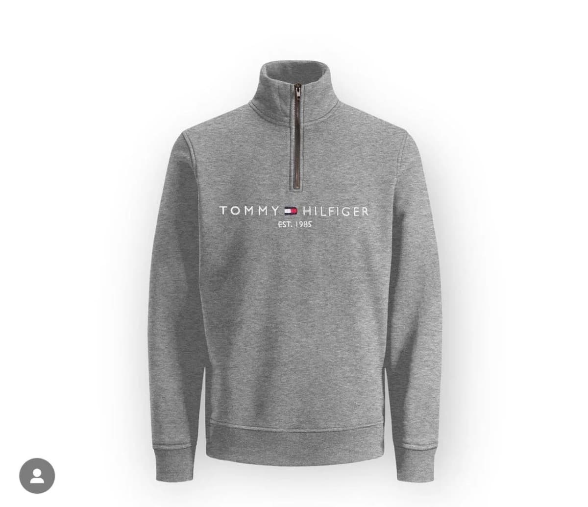 Buzo cadete tommy hilfiger gray