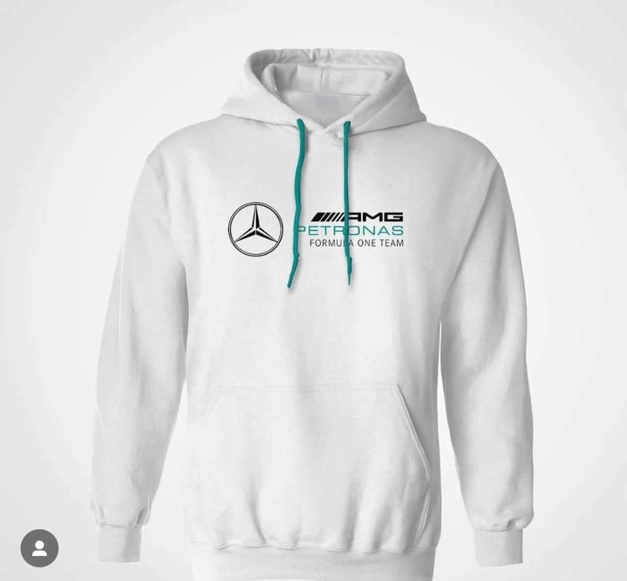 Hoddie mercedes amg white