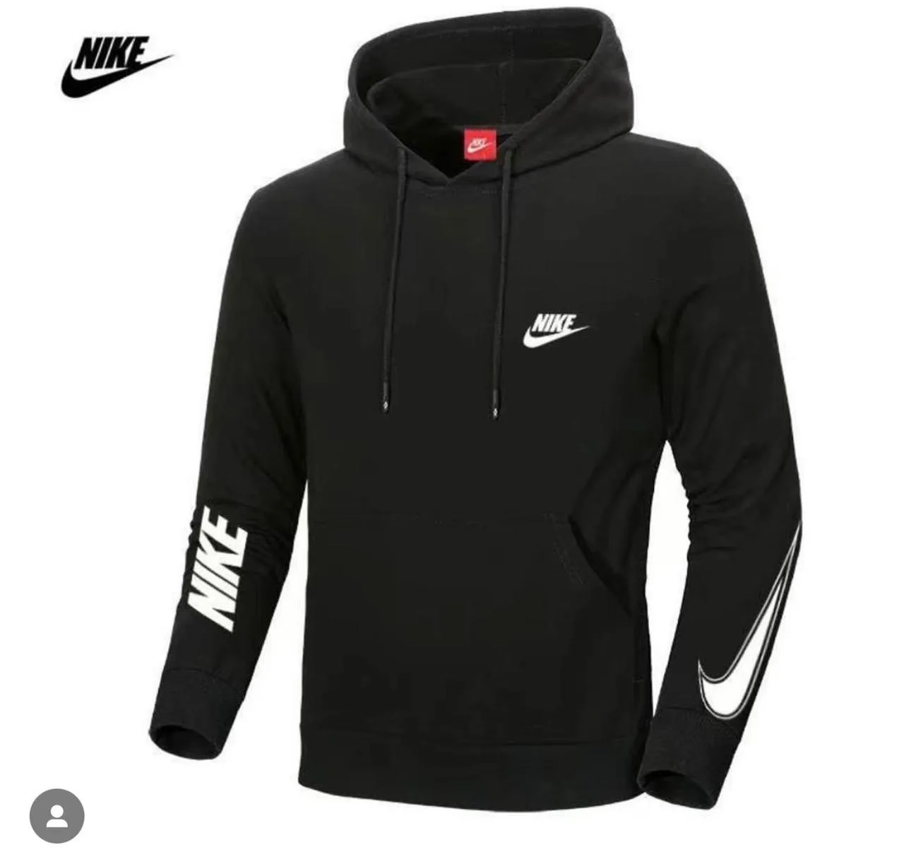 Hoddie nike black mg