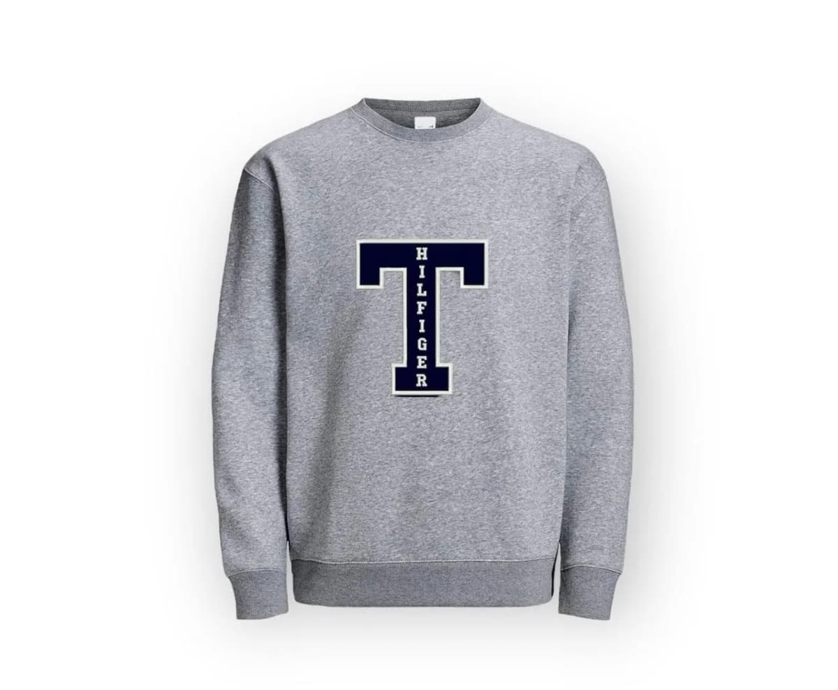Buzo tommy t gray
