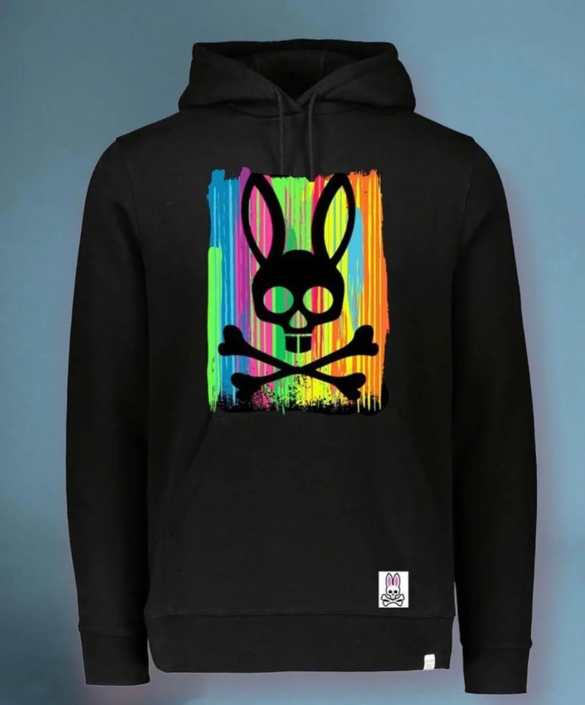 Hoddie psycho bunny black
