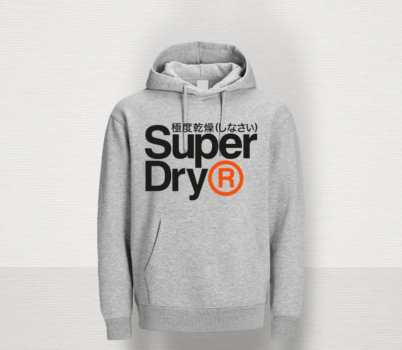 Hoddie super dry gray gr