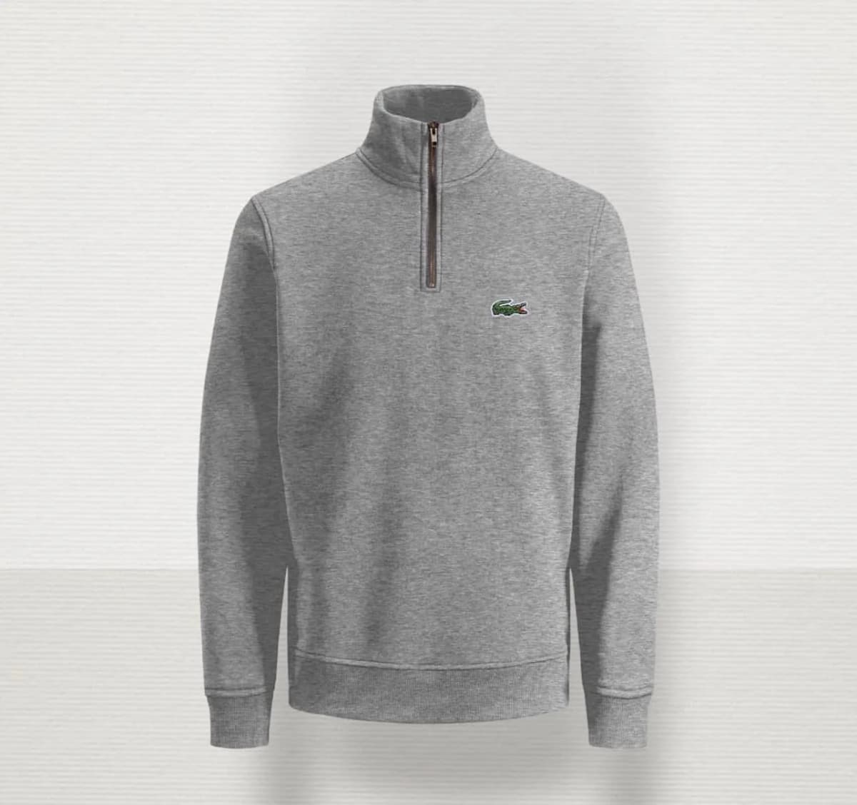 Buzo cadete lacoste gray