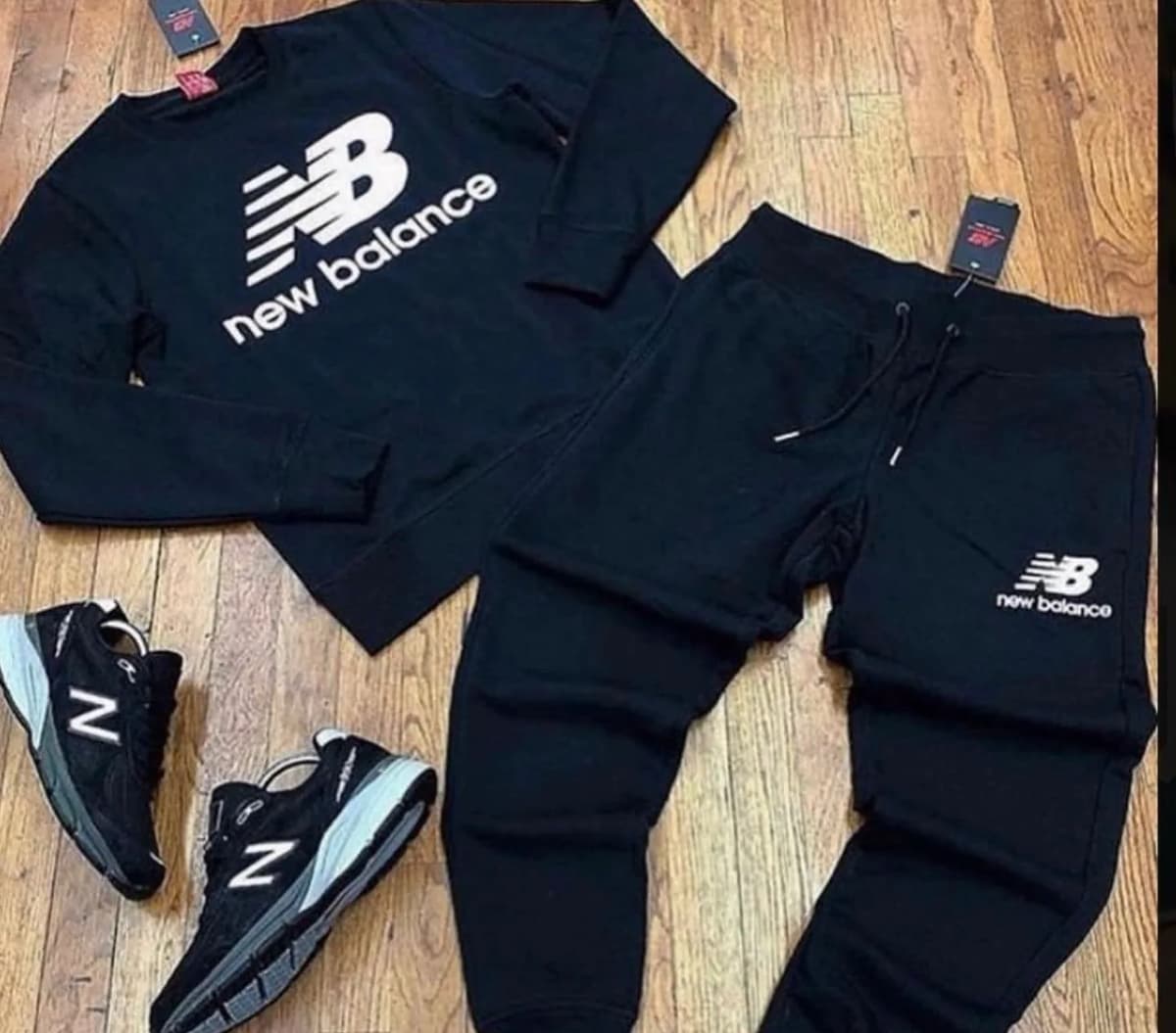 Conjunto cr new balance black