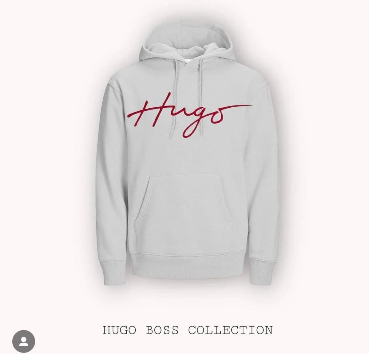 Hoodie hugo boss white cv