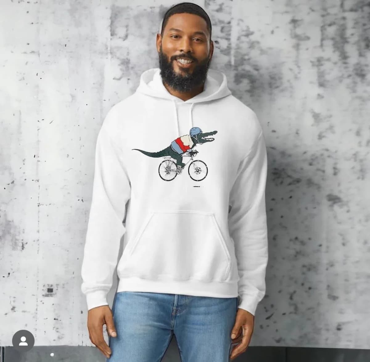 Hoodie lacoste white nt
