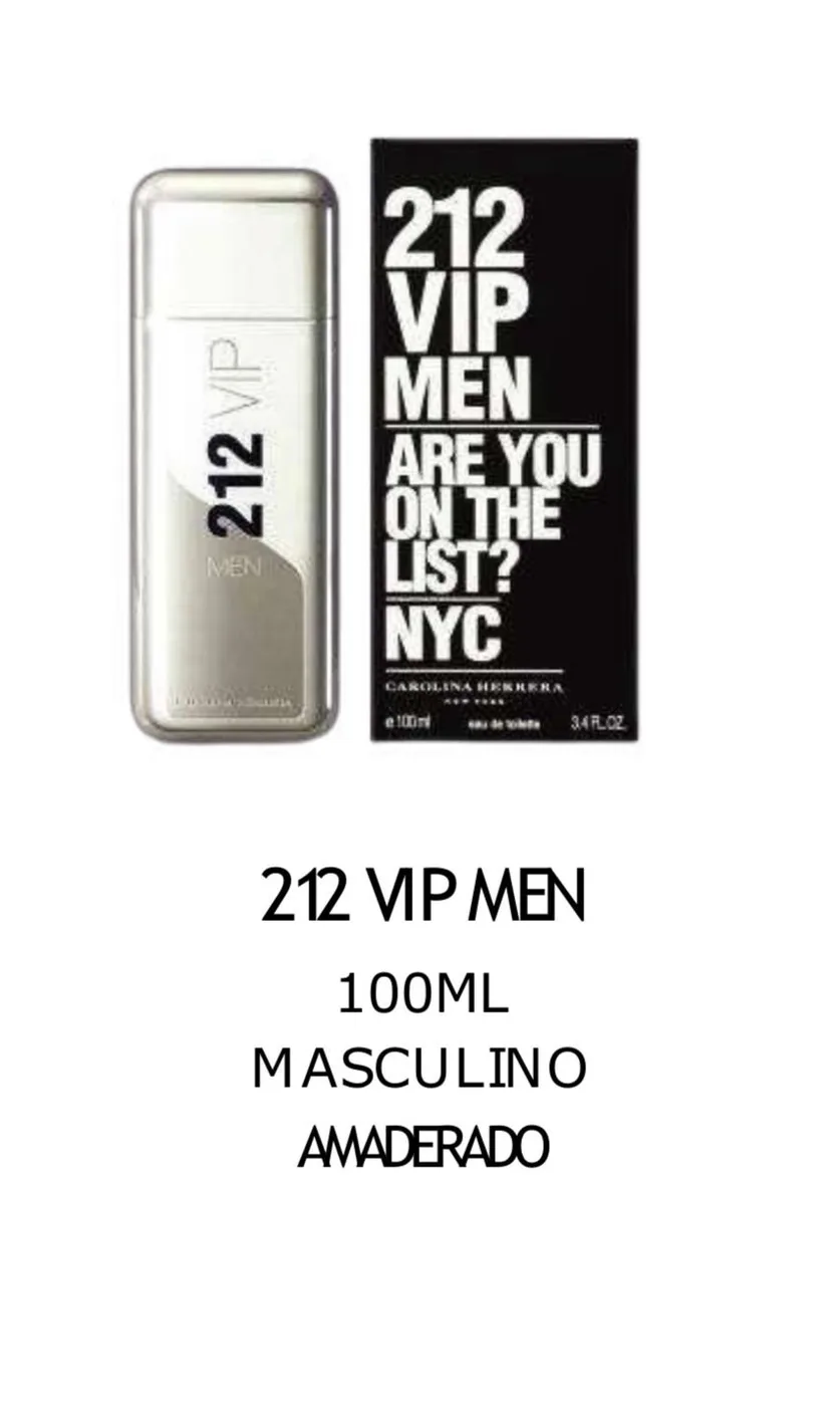 212 vip men